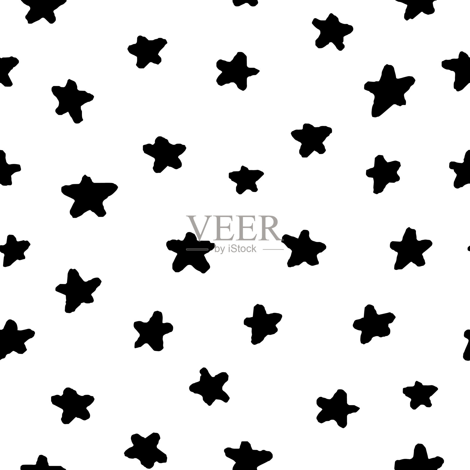 手绘无缝图案插画图片素材