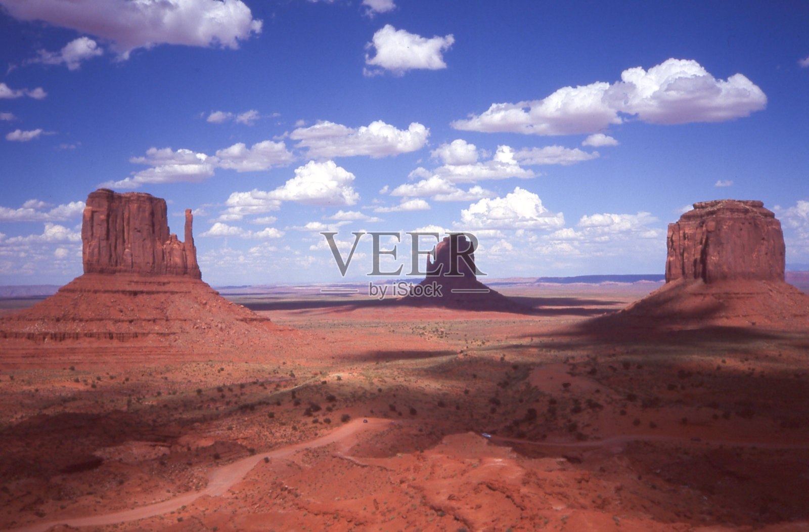 纪念碑谷-亚利桑那州。照片摄影图片