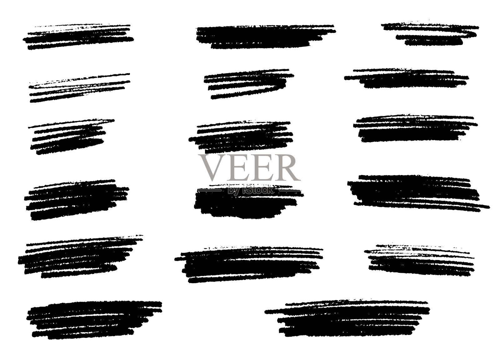 设定笔触设定线条插画图片素材