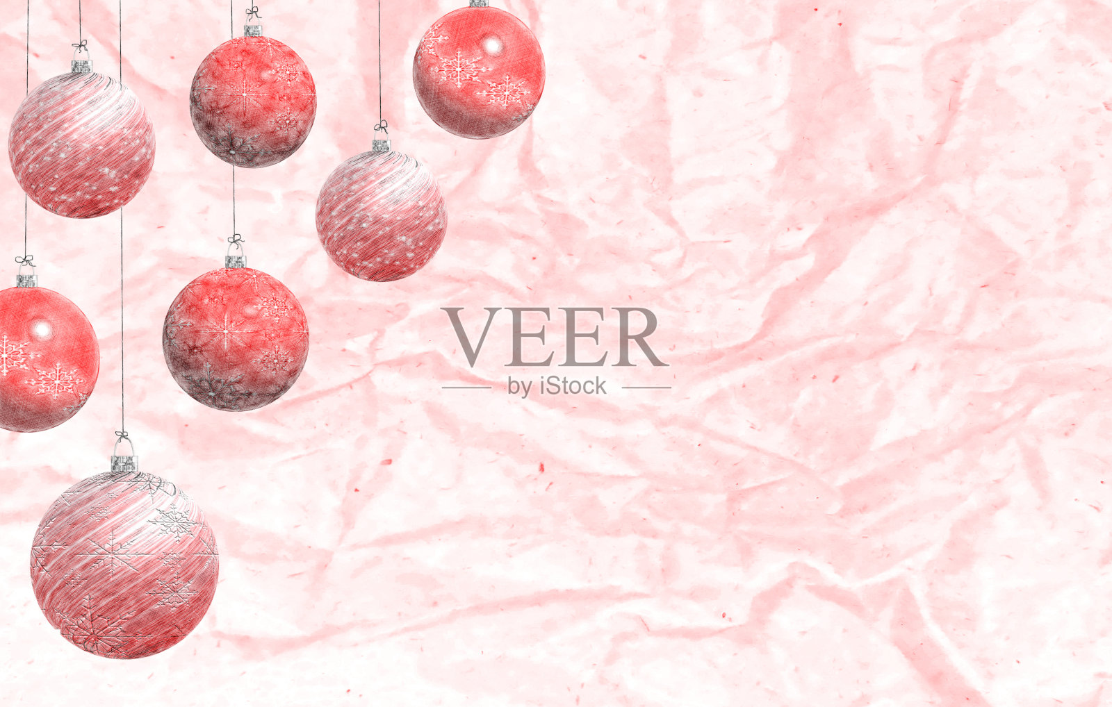 新年的背景插画图片素材