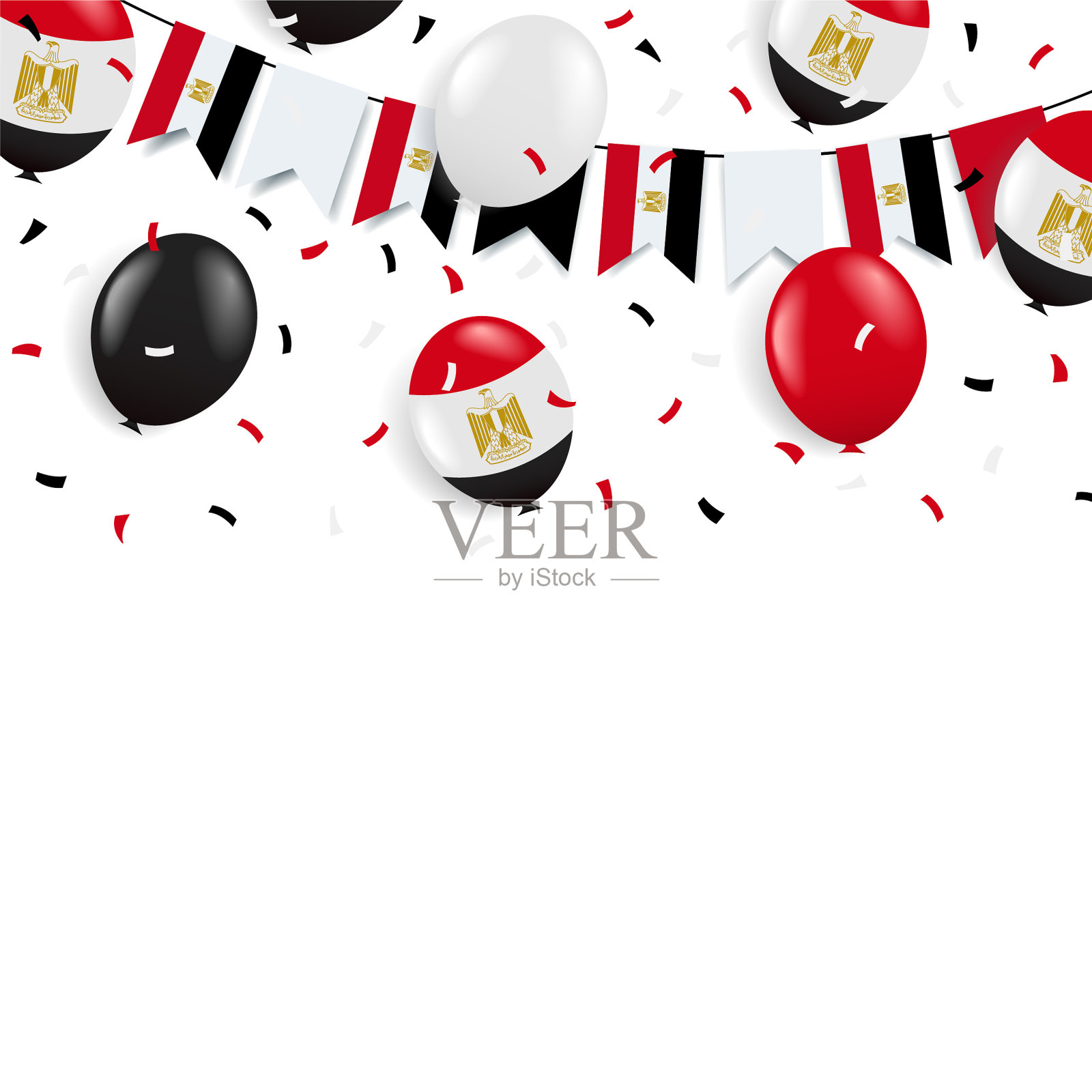 埃及革命的那一天插画图片素材