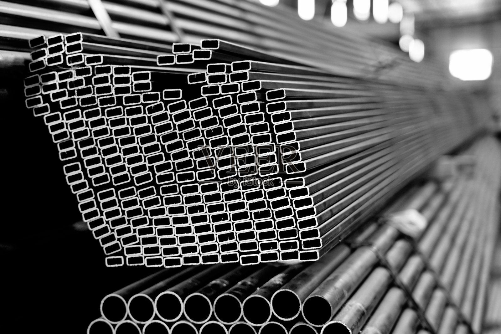 工业用钢型材材料照片摄影图片