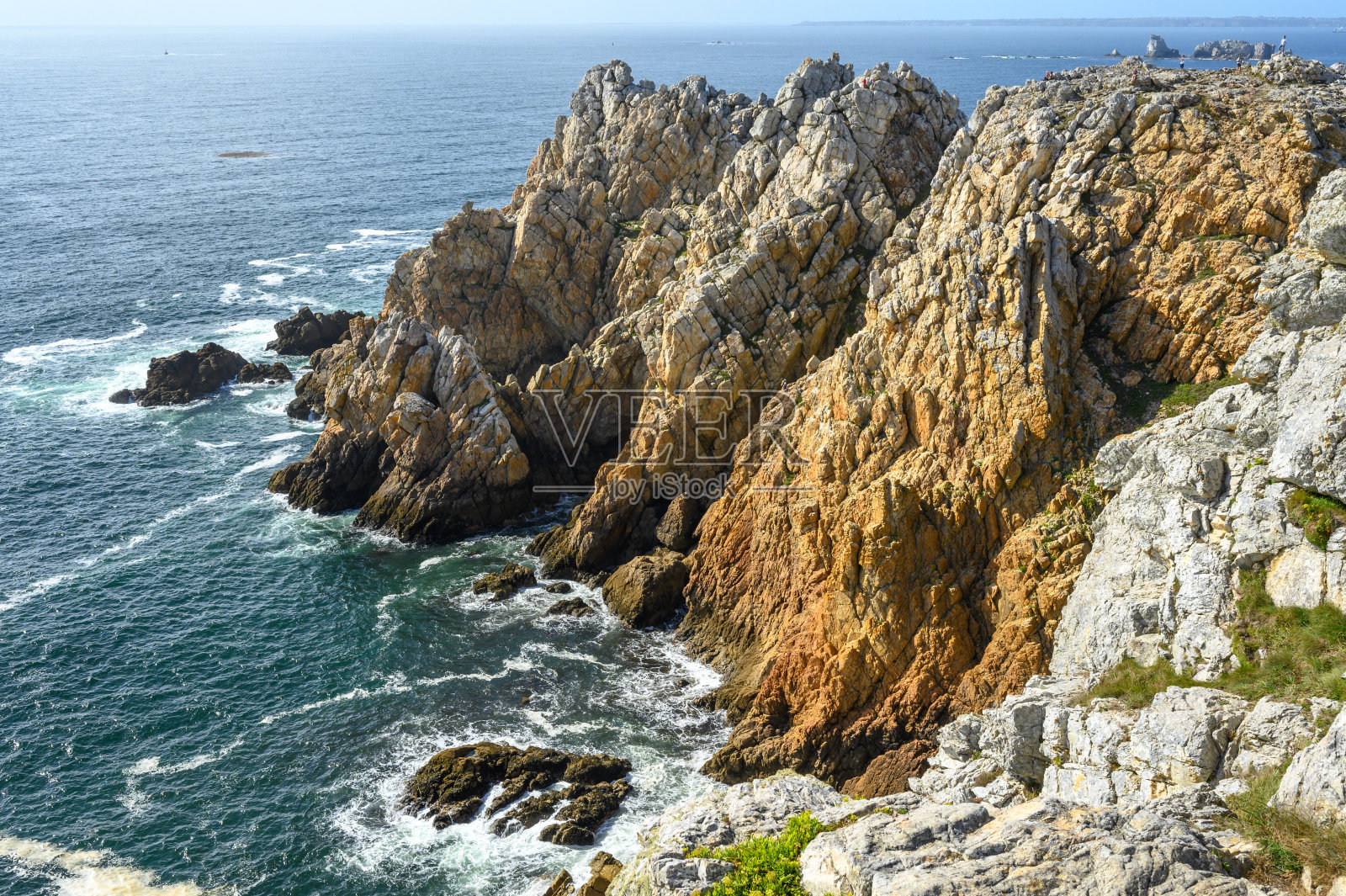海景和二战积木照片摄影图片
