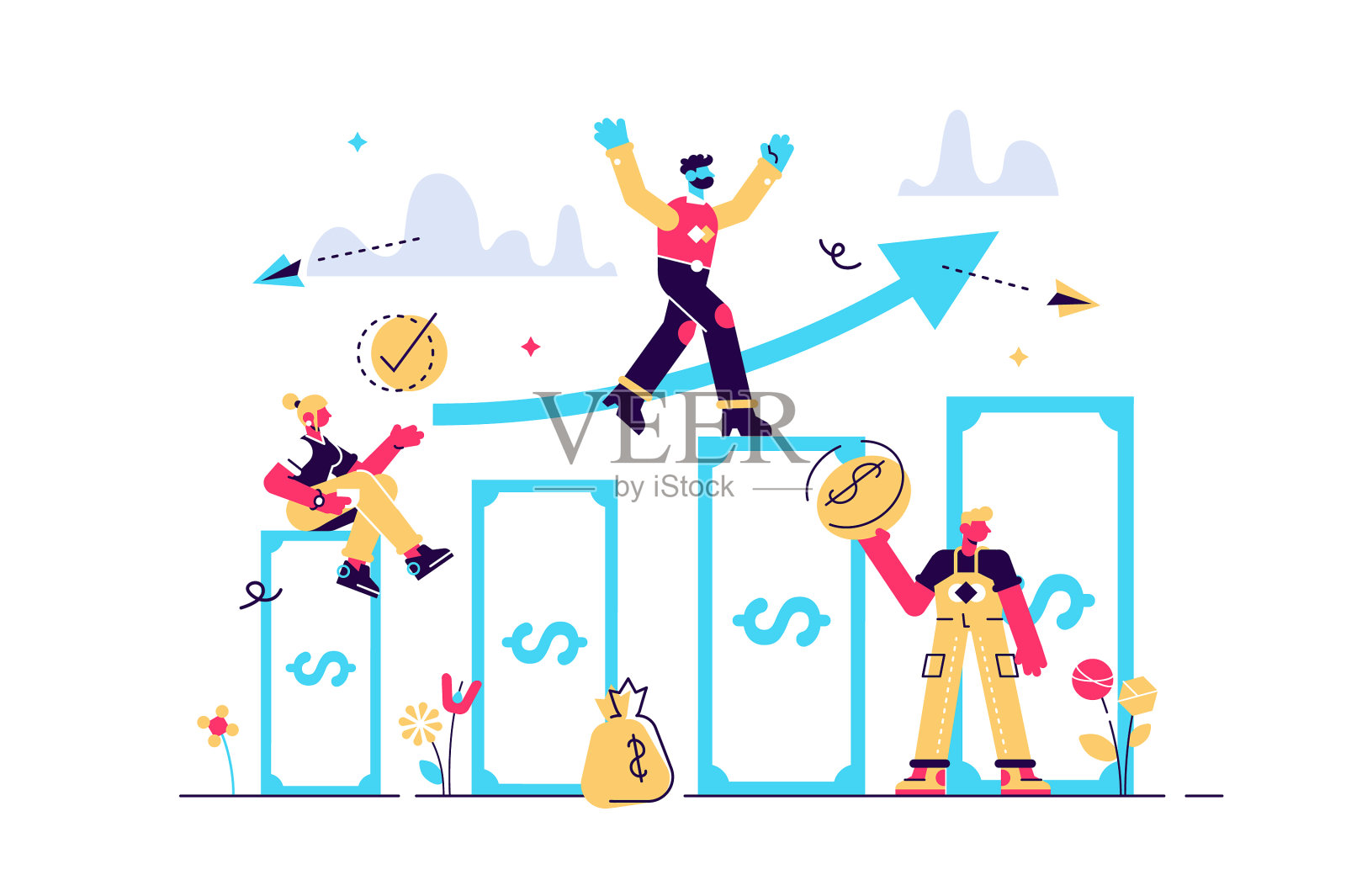 投资管理设计元素图片