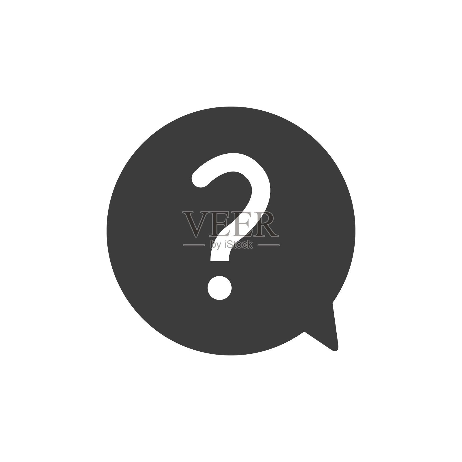 问题的图标插画图片素材