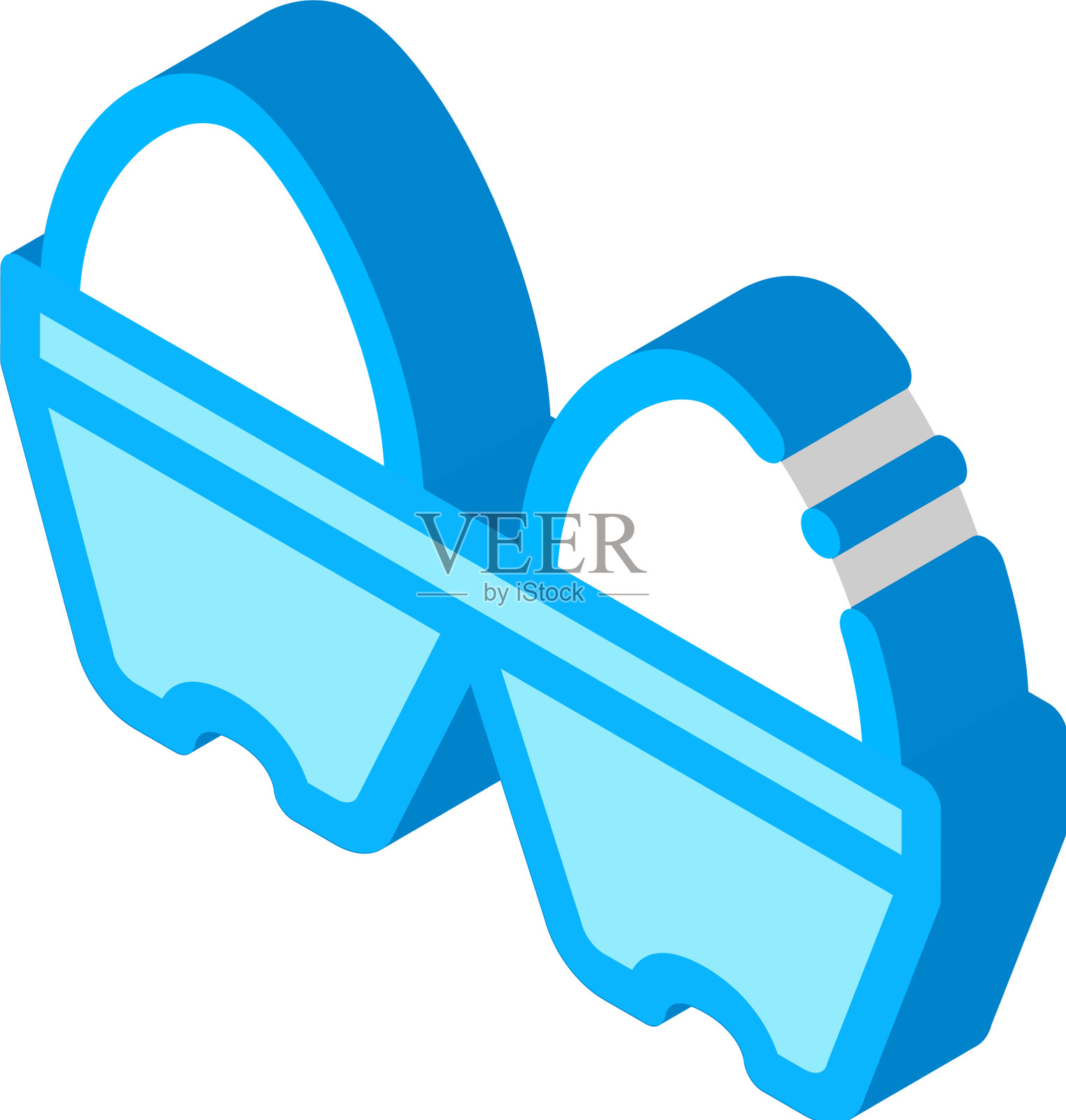 鸡蛋的等距图标设计元素图片