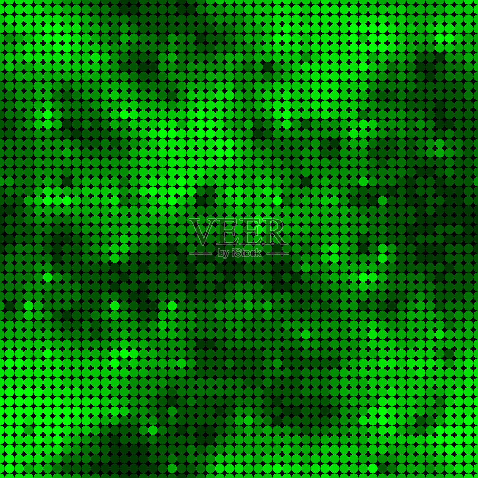 抽象发光圆图案无缝插画图片素材