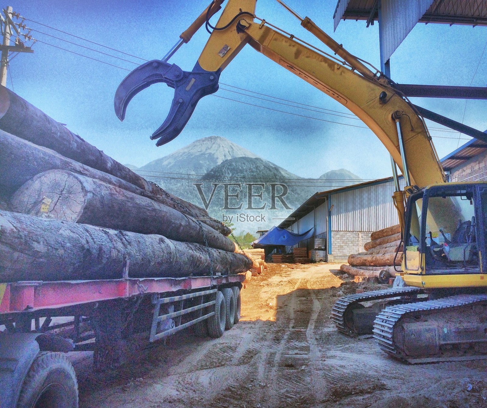 行业胶合板木工照片摄影图片