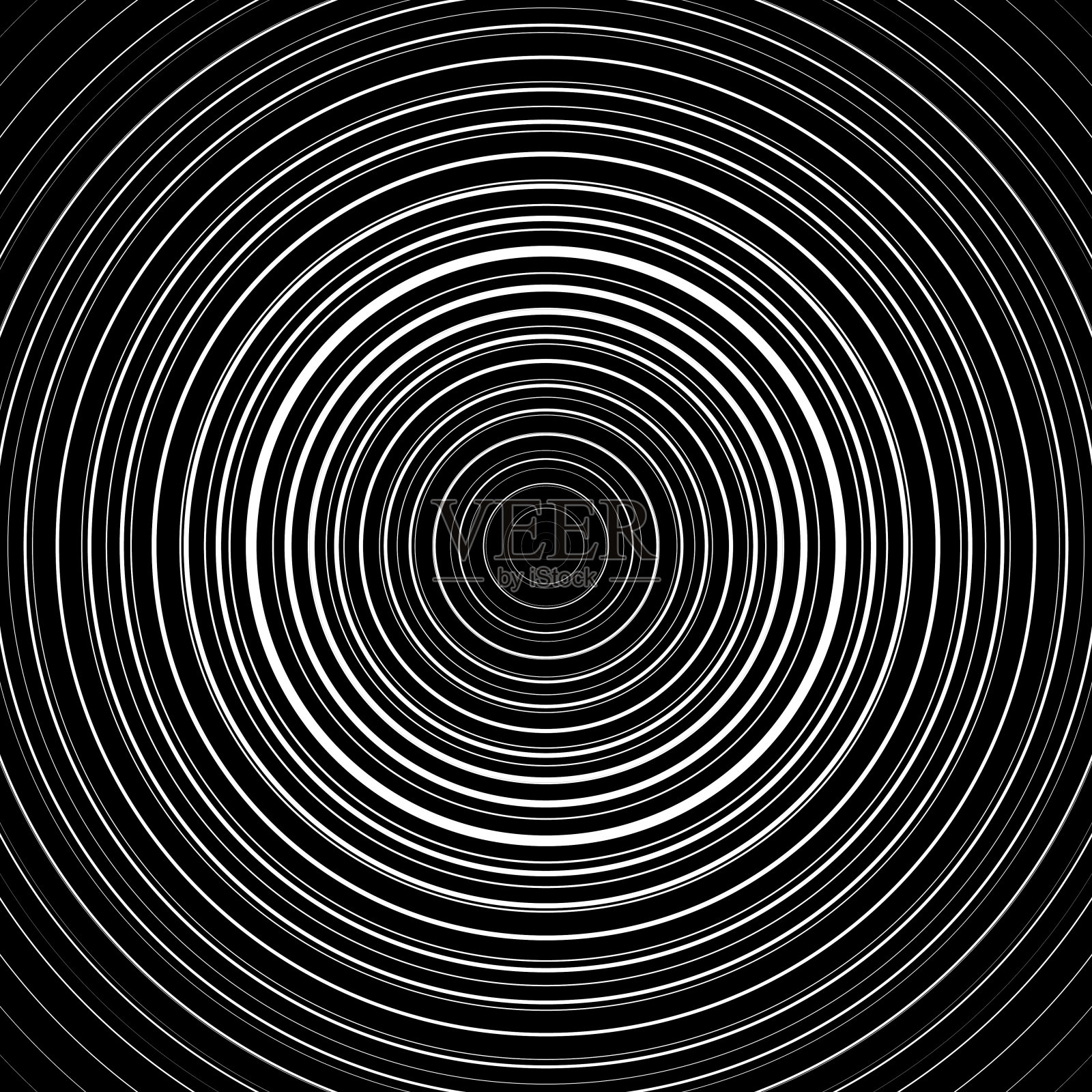 抽象背景粗混合细线圆插画图片素材