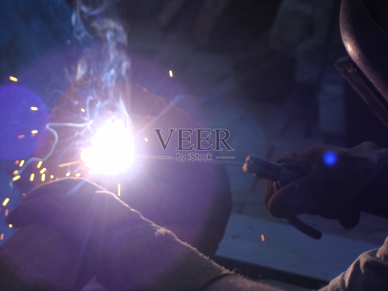 焊接照片摄影图片