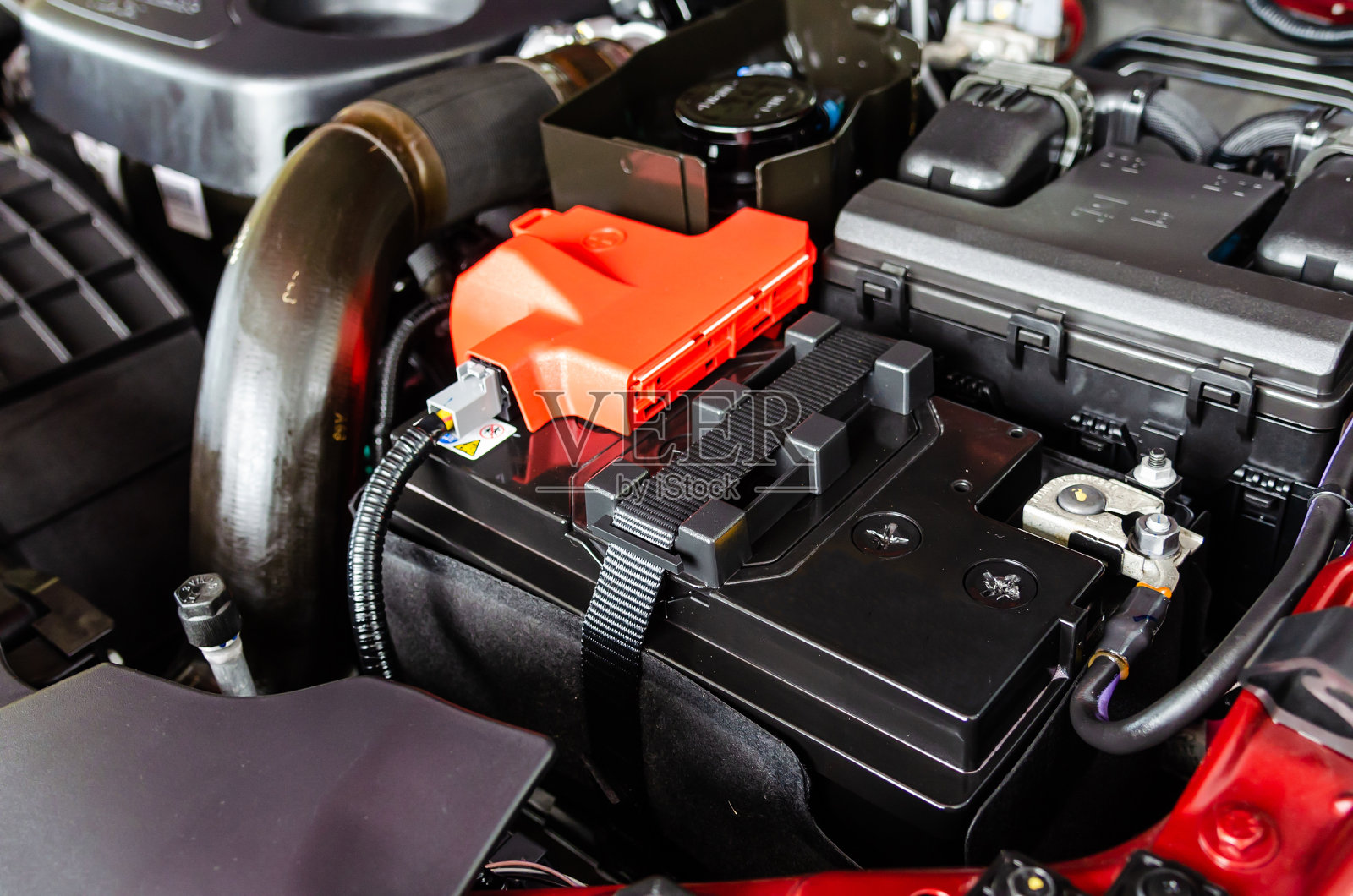 汽车电池照片摄影图片