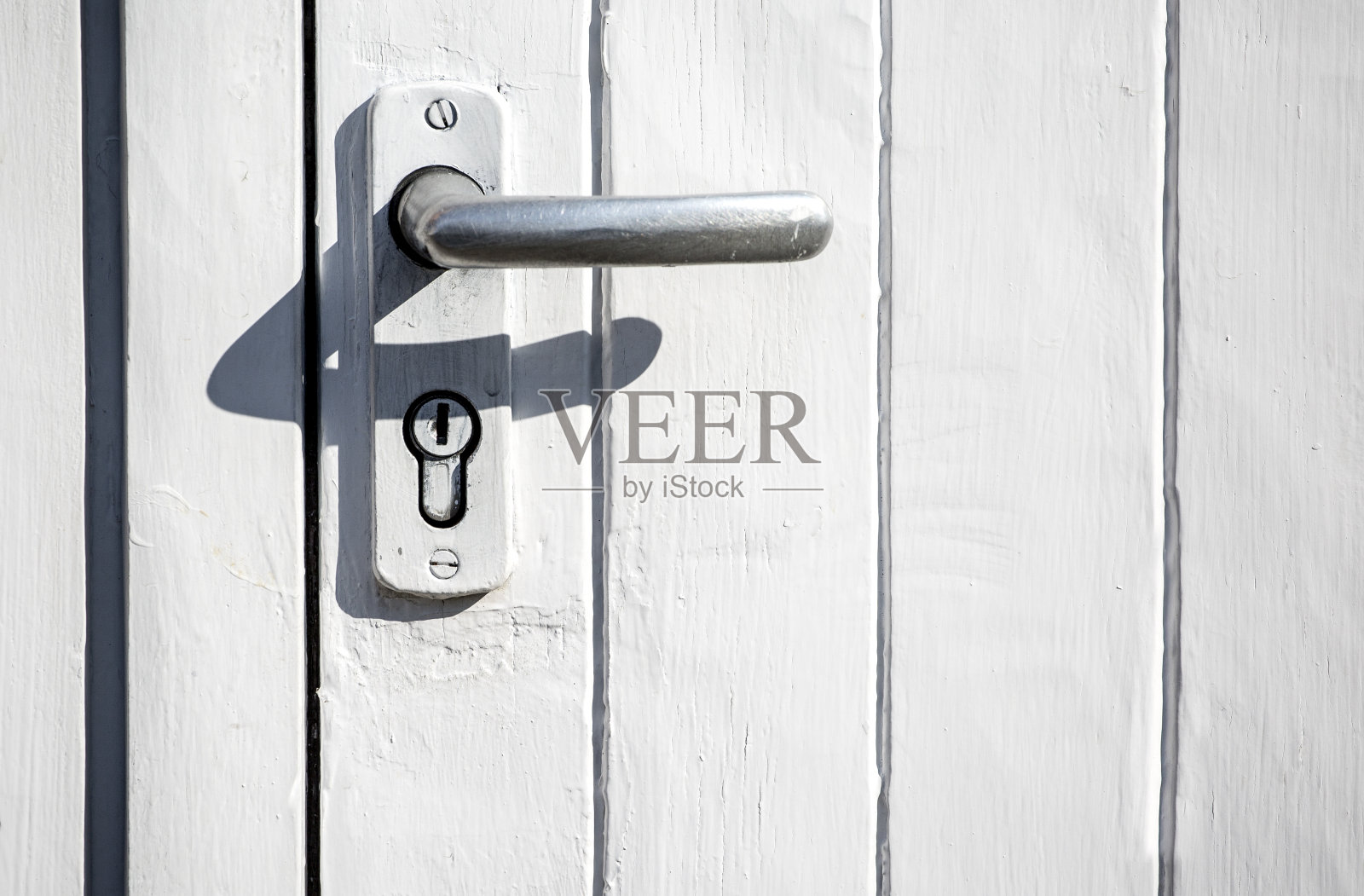 旧的卑微的门把手的细节照片摄影图片