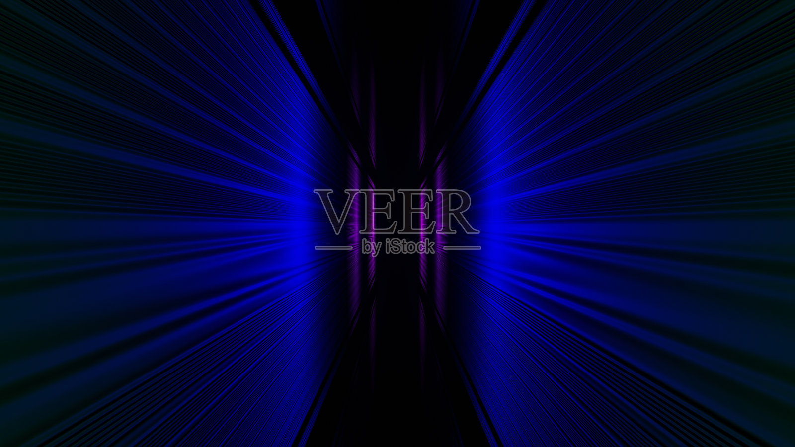 彩虹渐变色无缝图案3D图，深蓝色起始照片摄影图片