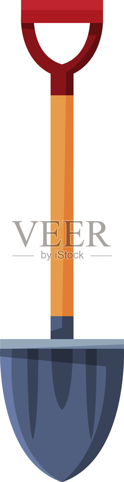 铲工具采矿或地质工业设备设计元素图片