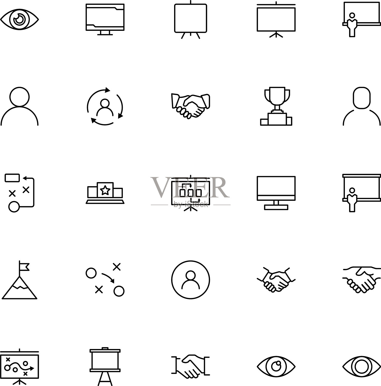 业务表示图标集图标素材