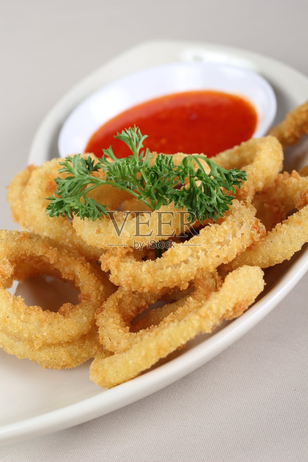 洋葱环零食照片摄影图片