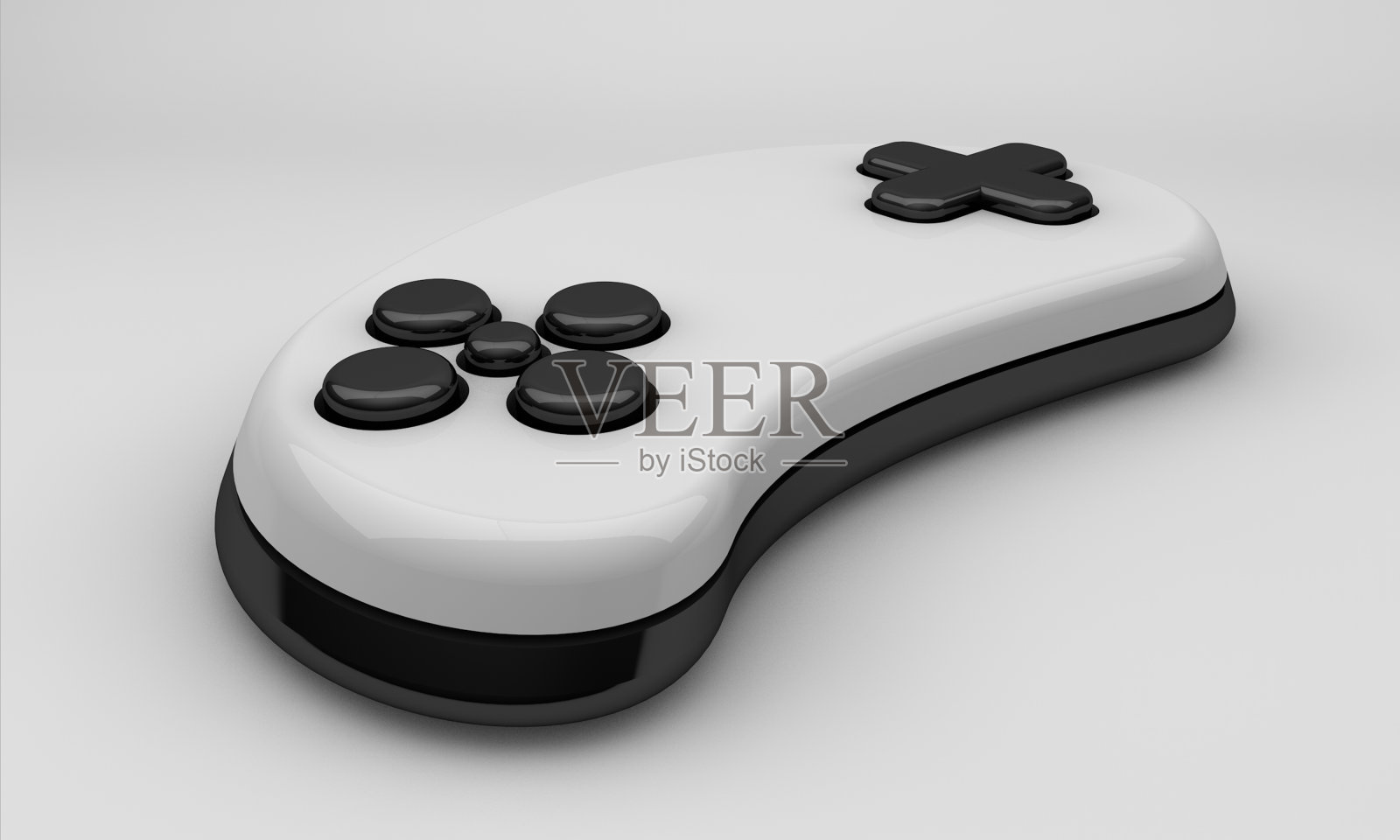 新一代游戏操纵杆与黑色按钮照片摄影图片