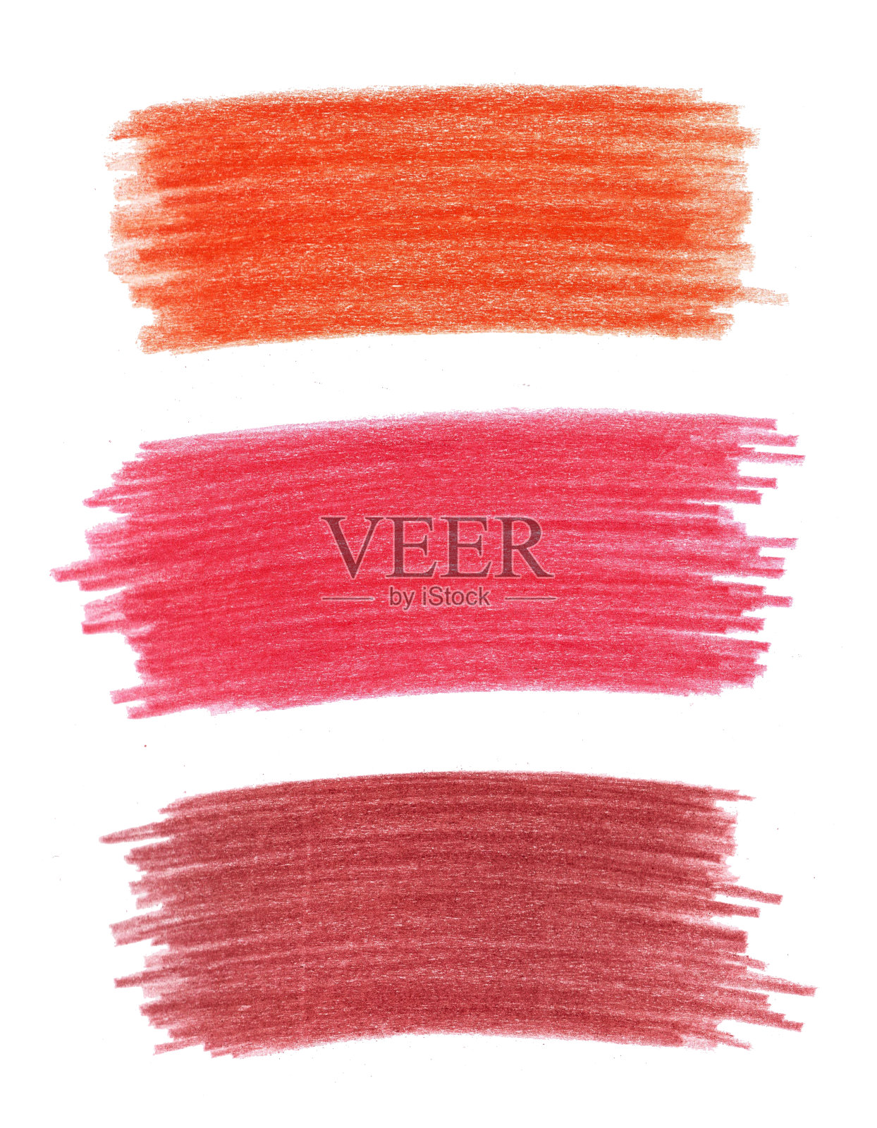 手绘抽象彩色铅笔孤立涂鸦。照片摄影图片