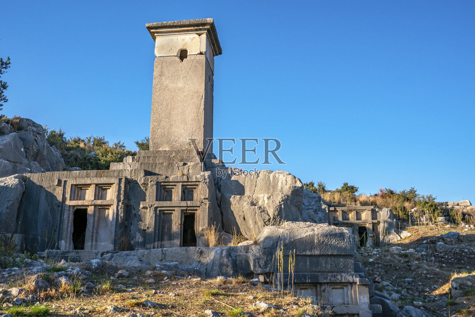 Xanthos，土耳其安塔利亚Xanthos河附近照片摄影图片