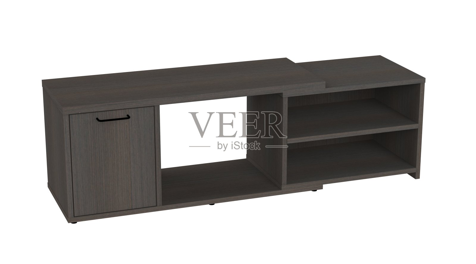渲染三维电视架，电视板家具照片摄影图片
