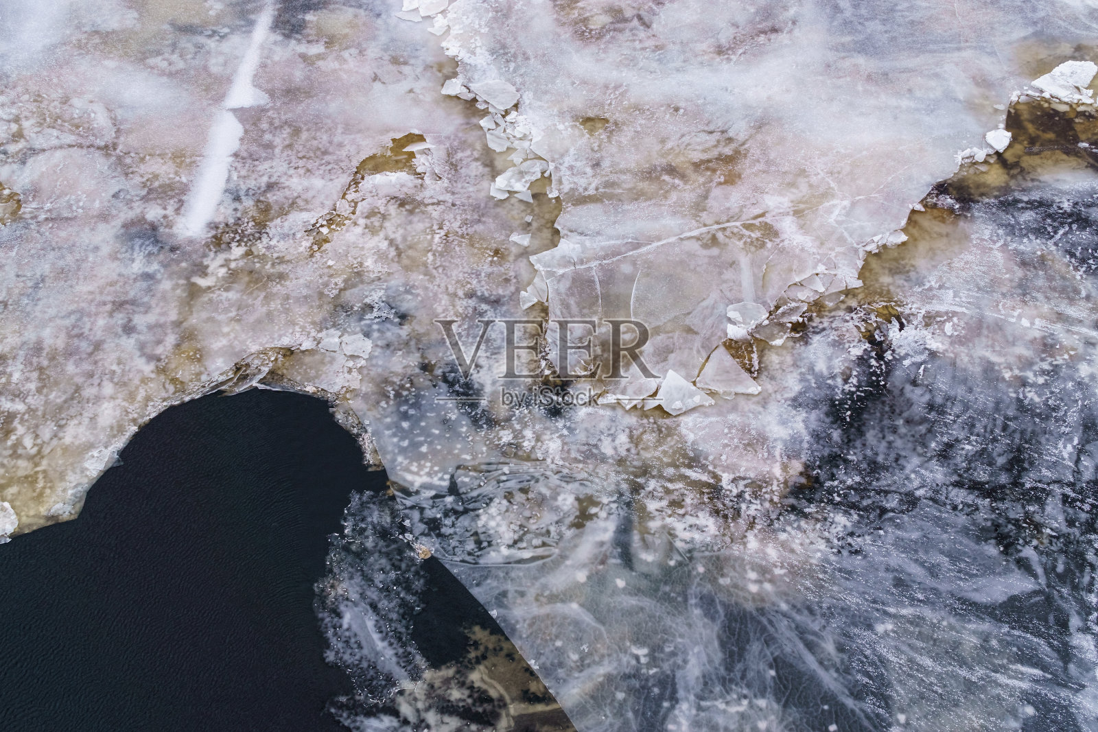 纹理的冰照片摄影图片