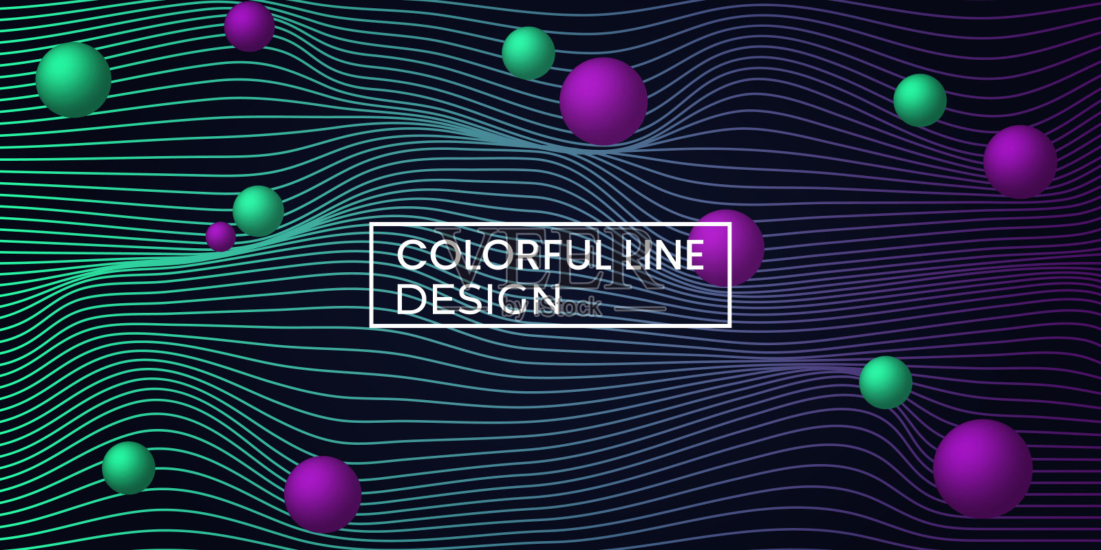 摘要波浪条纹背景。抽象设计模板的小册子，传单，杂志，名片，品牌，横幅，标题，书籍封面，笔记本背景矢量插画图片素材