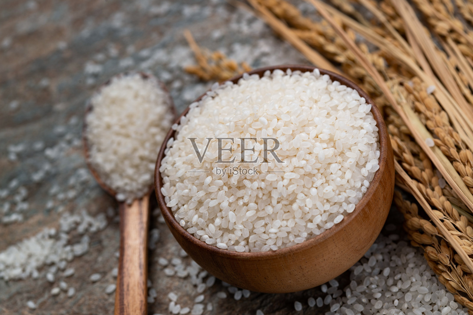 一碗米饭和一碗米饭照片摄影图片