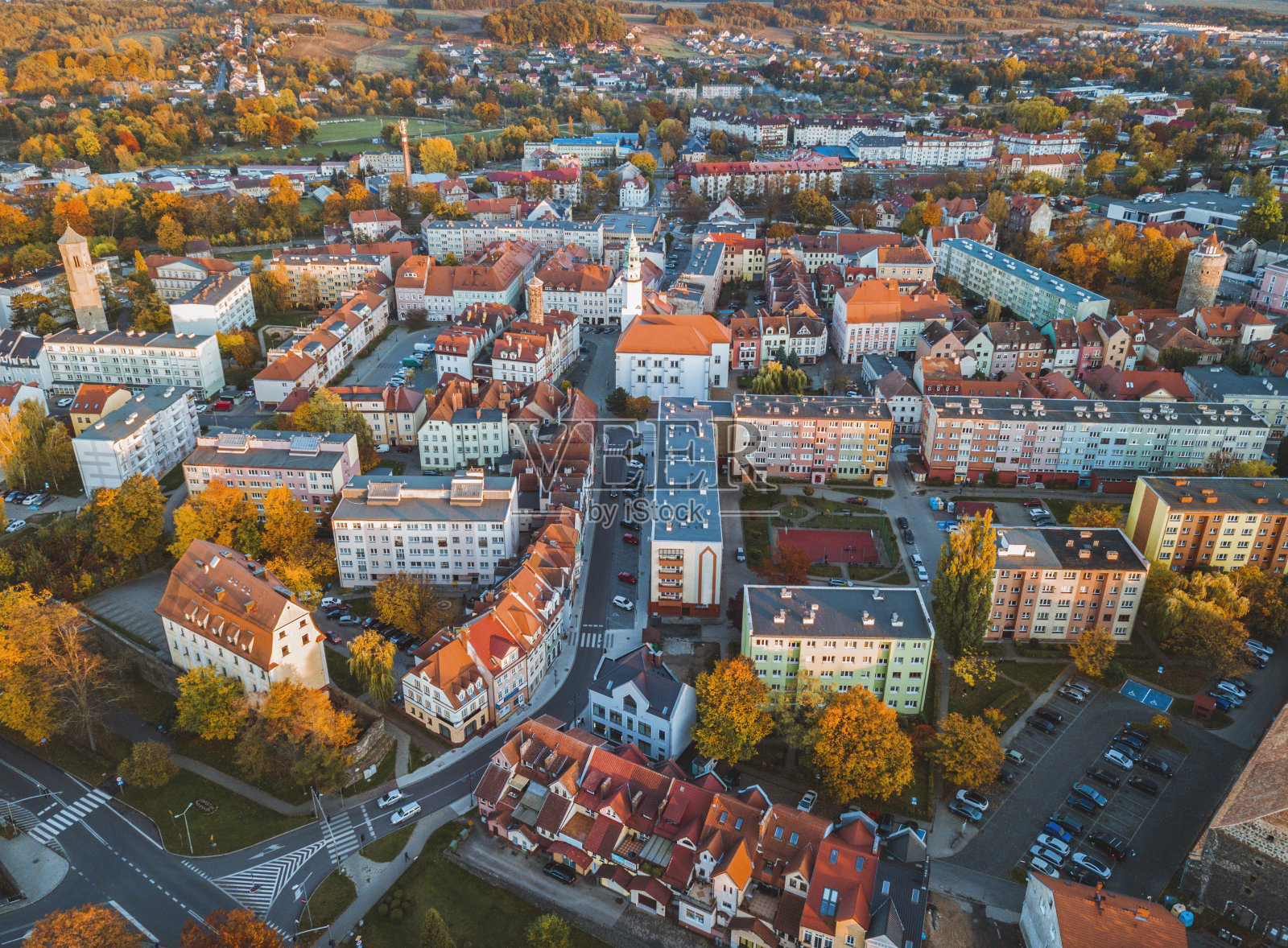 航空全景或卢班照片摄影图片