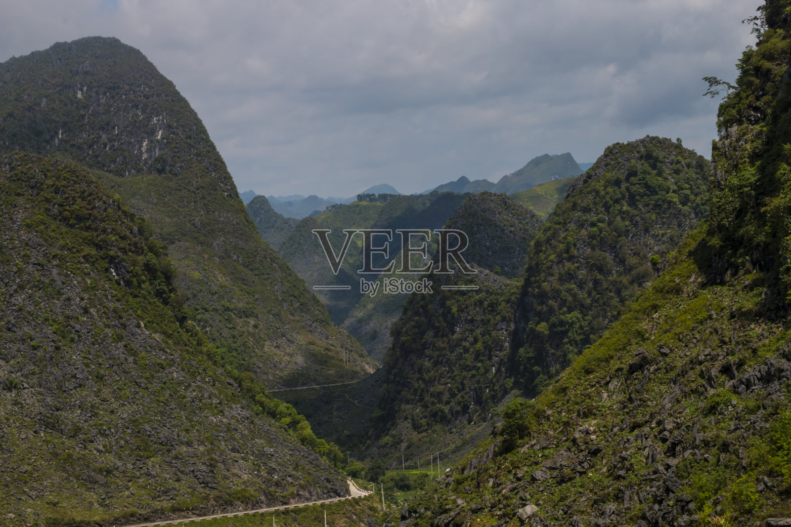 越南西北部的稻田。萨帕附近的景观梯田。照片摄影图片