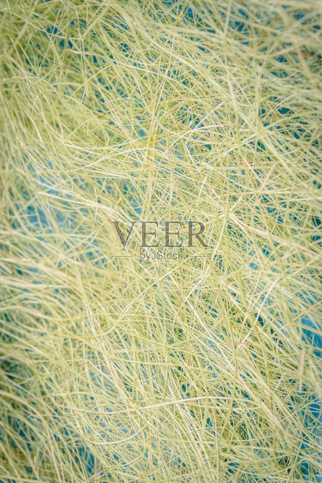 抽象背景由稻草制成，用于包装照片摄影图片