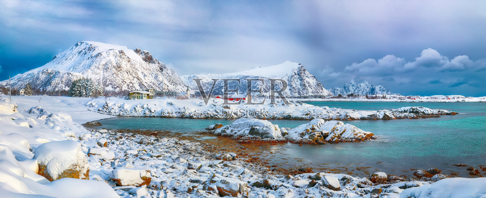 罗浮敦迷人的风景照片摄影图片