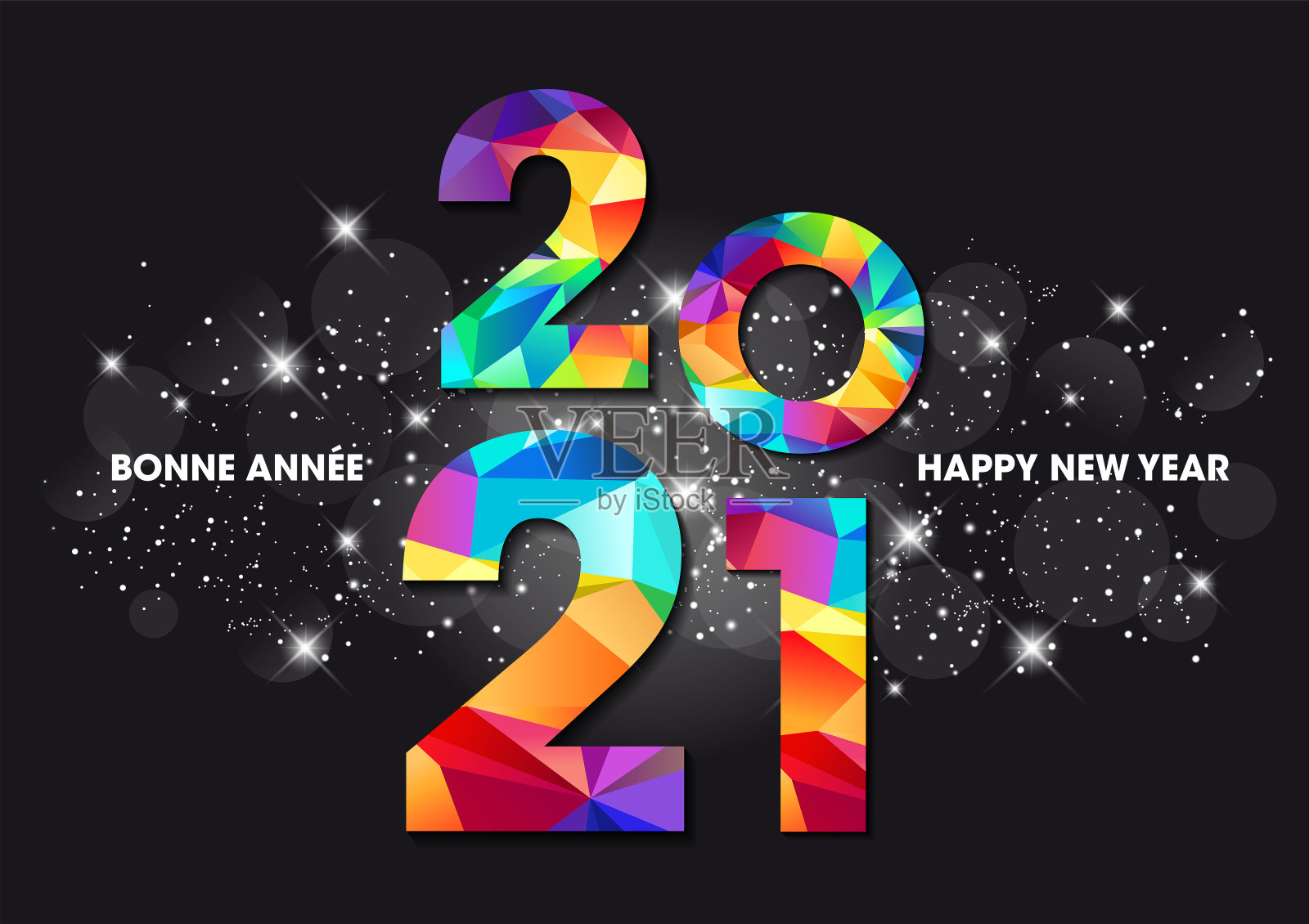 2021年贺卡插画图片素材