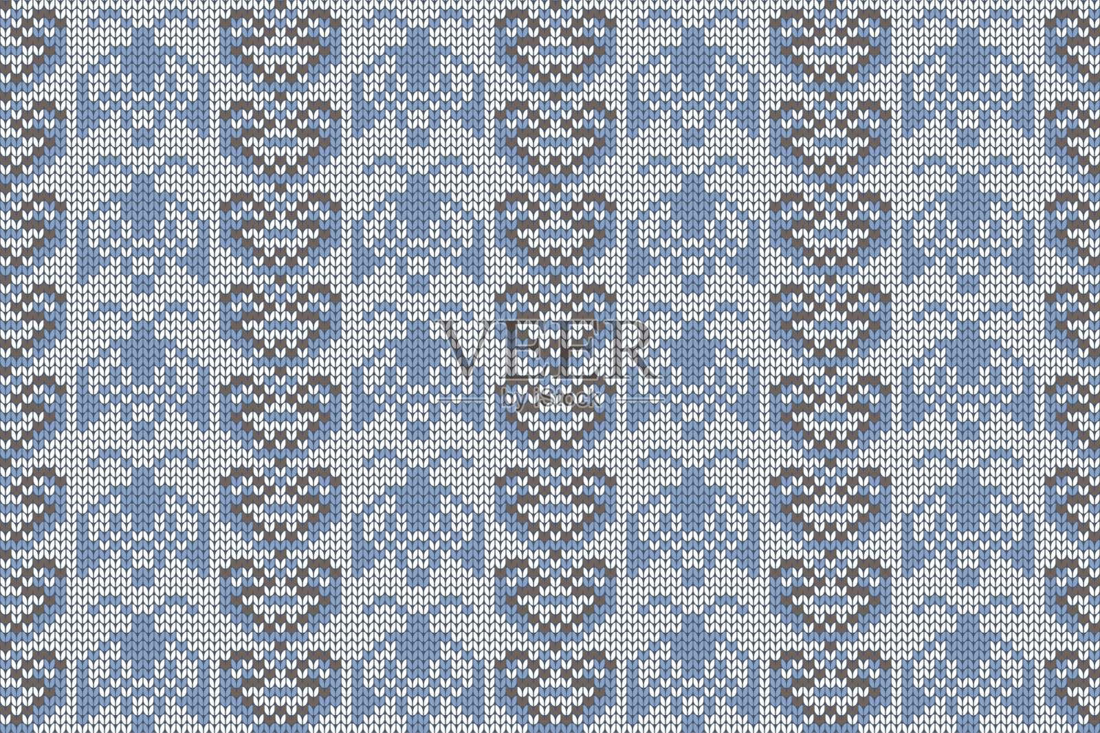 圣诞和寒假针织图案为格纹，毛衣设计。插画图片素材