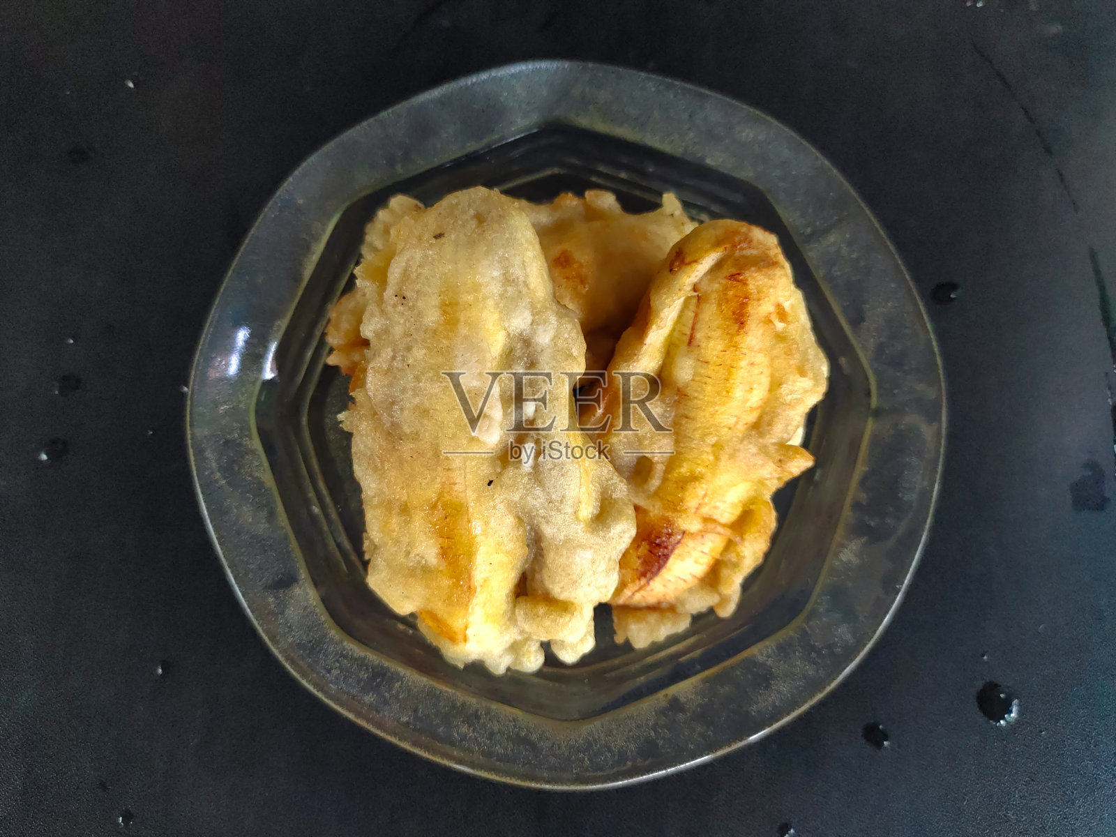 传统油炸香蕉照片摄影图片