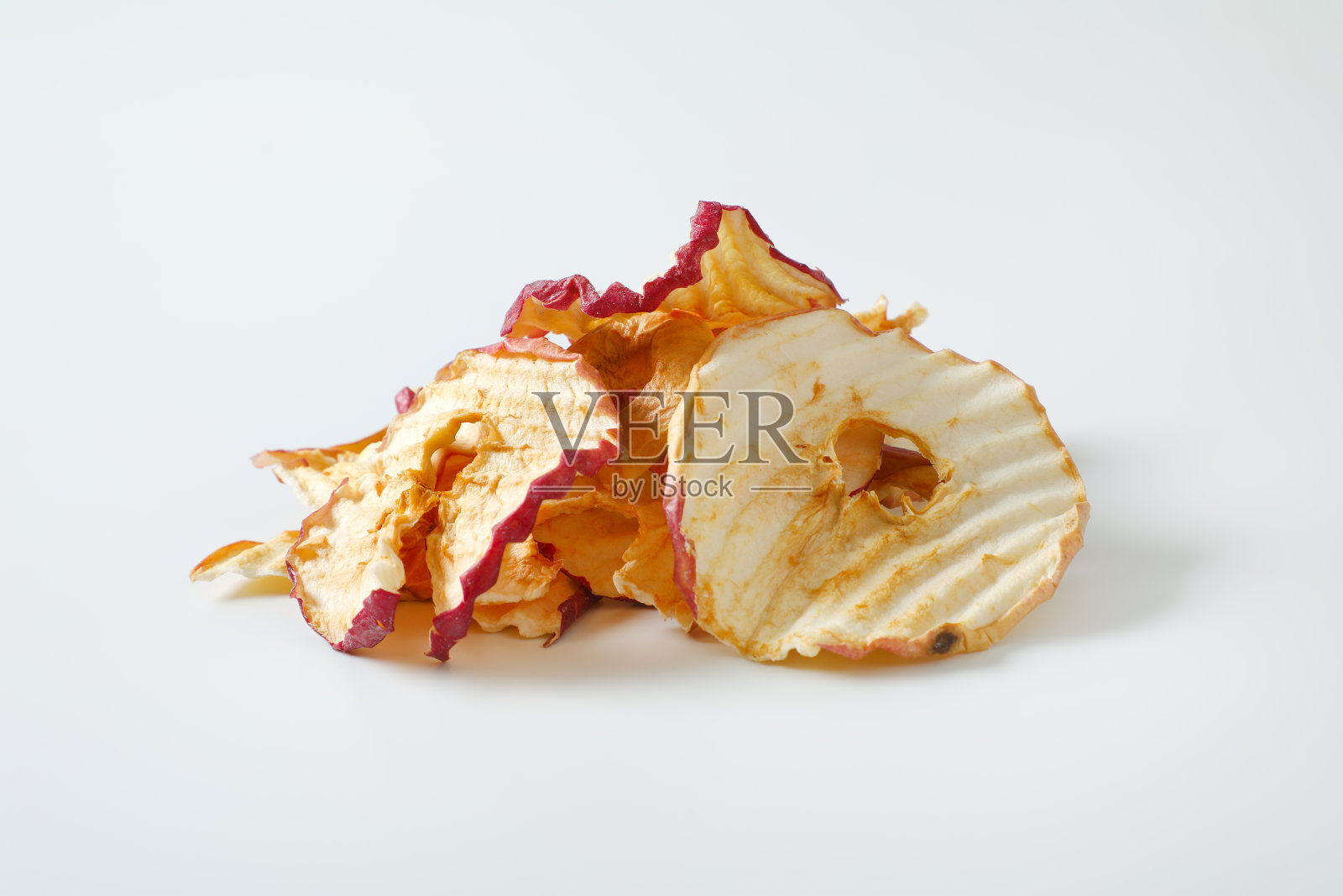 干苹果芯片照片摄影图片