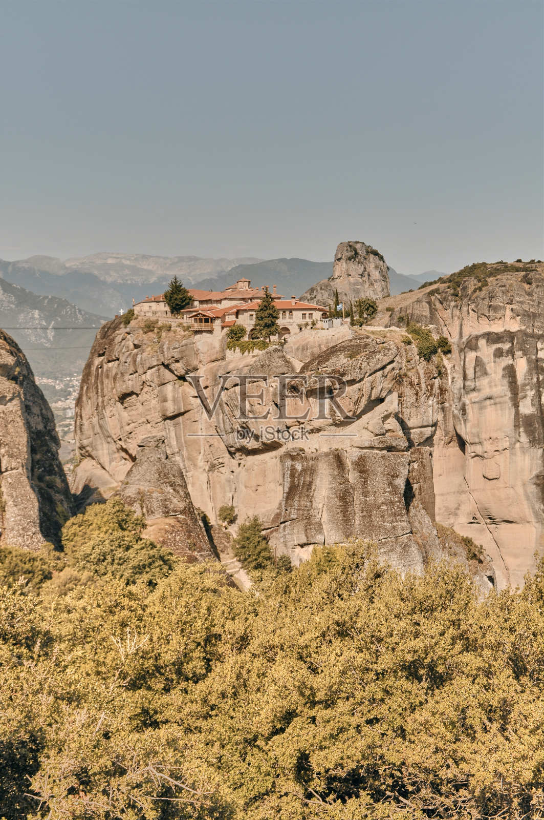 Kalambaka在希腊照片摄影图片