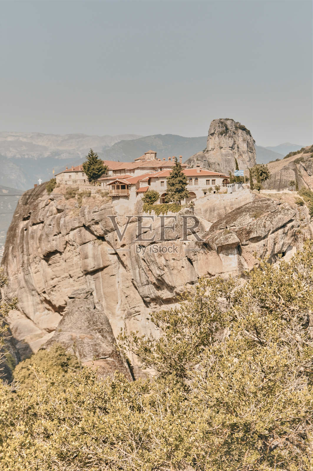 Kalambaka在希腊照片摄影图片