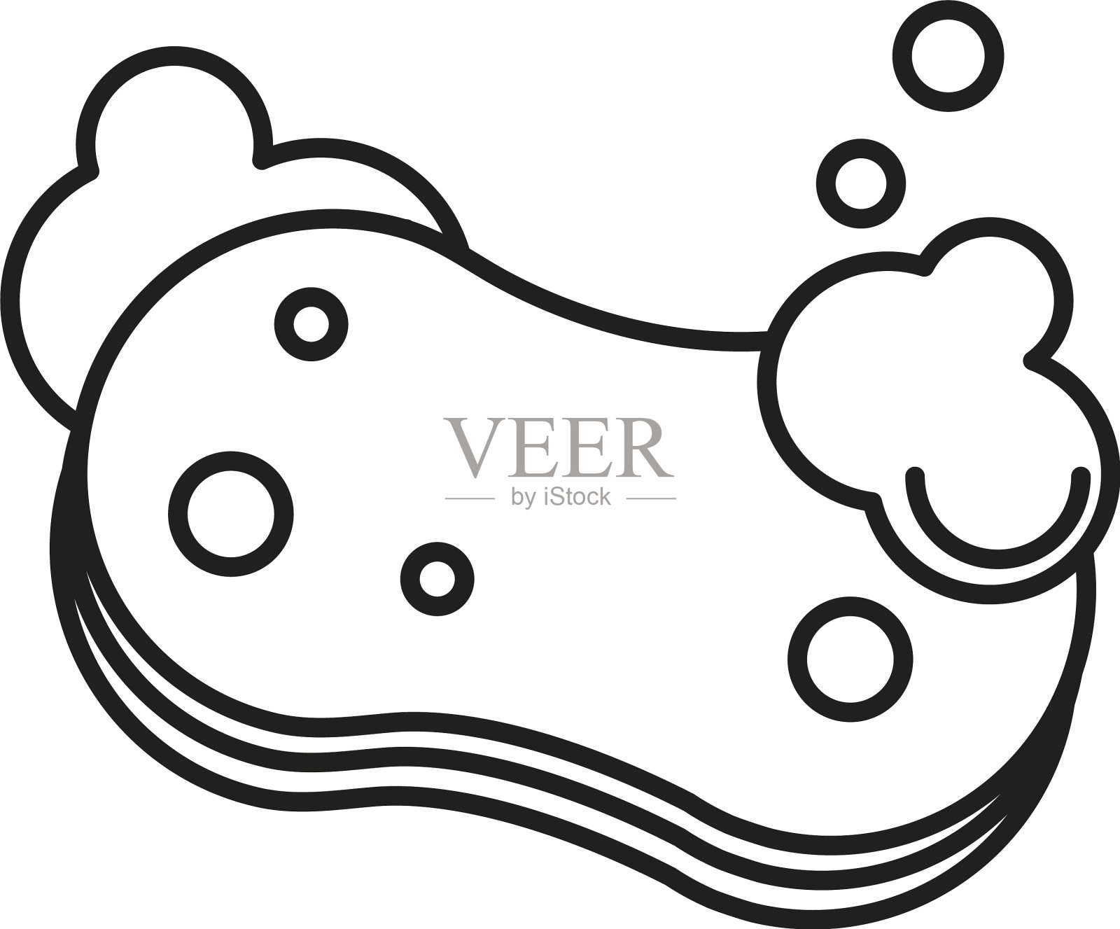 清洁消毒海绵工具预防设计元素图片