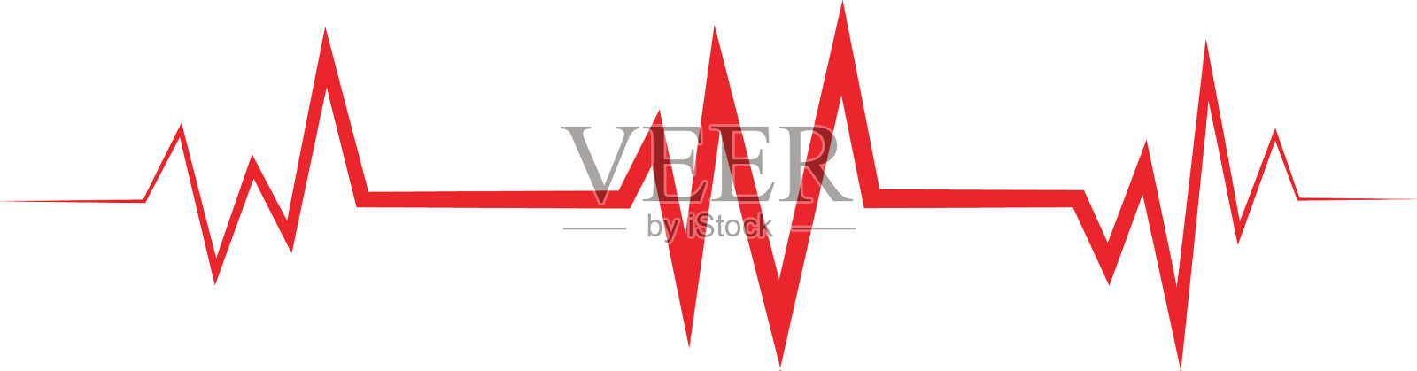 健康医疗心跳脉搏设计元素图片