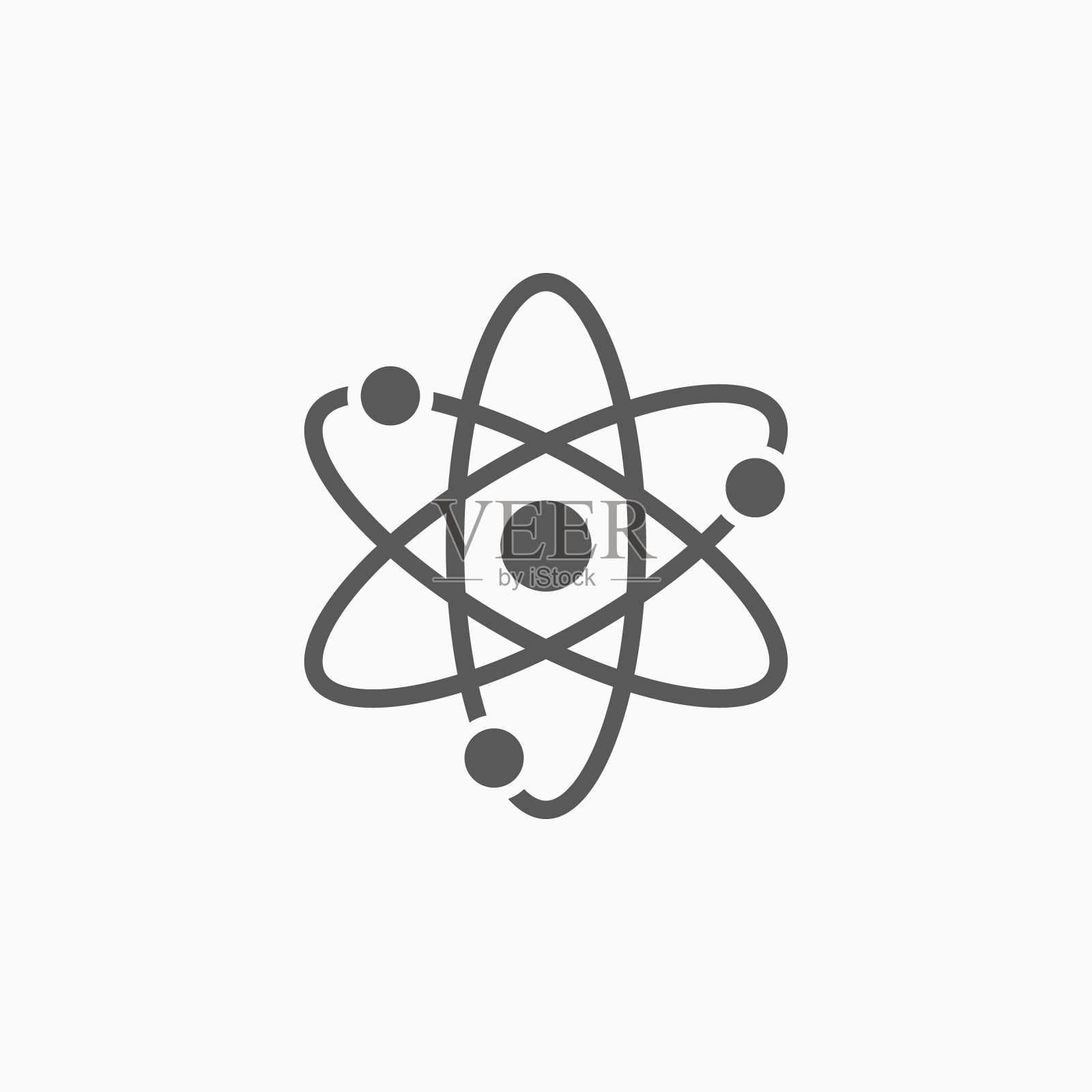 原子的图标插画图片素材