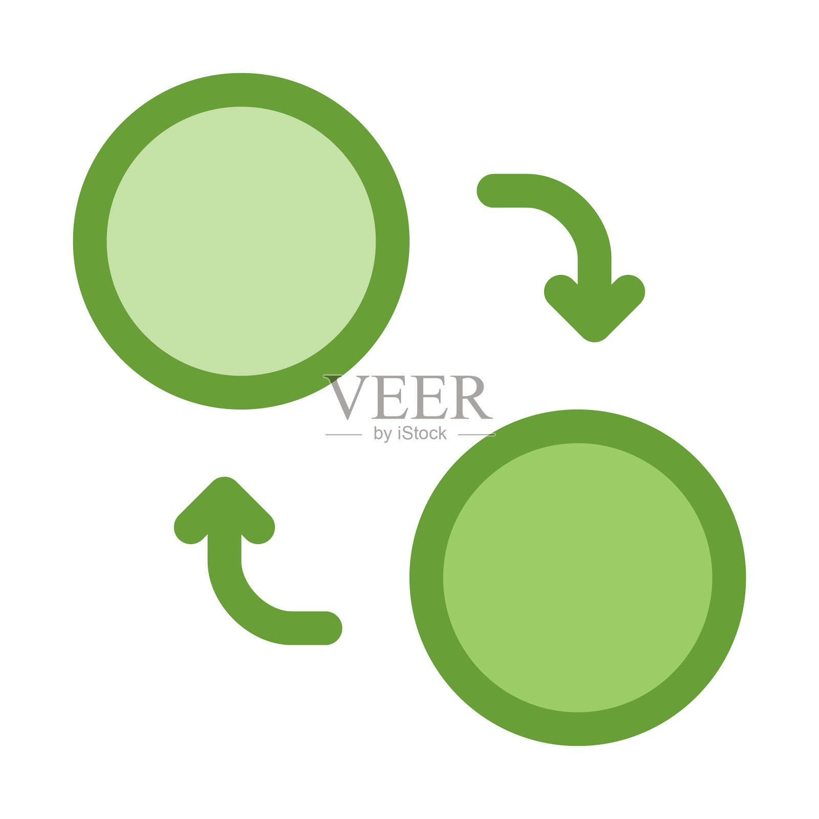 齿轮与货币符号银行设置图标素材