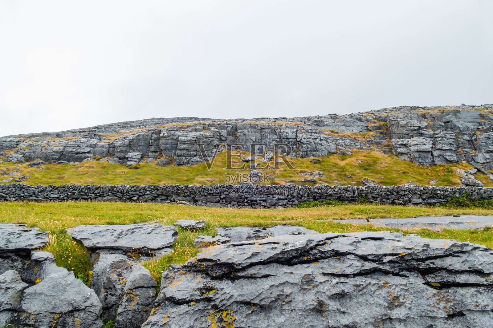 爱尔兰的布伦路照片摄影图片