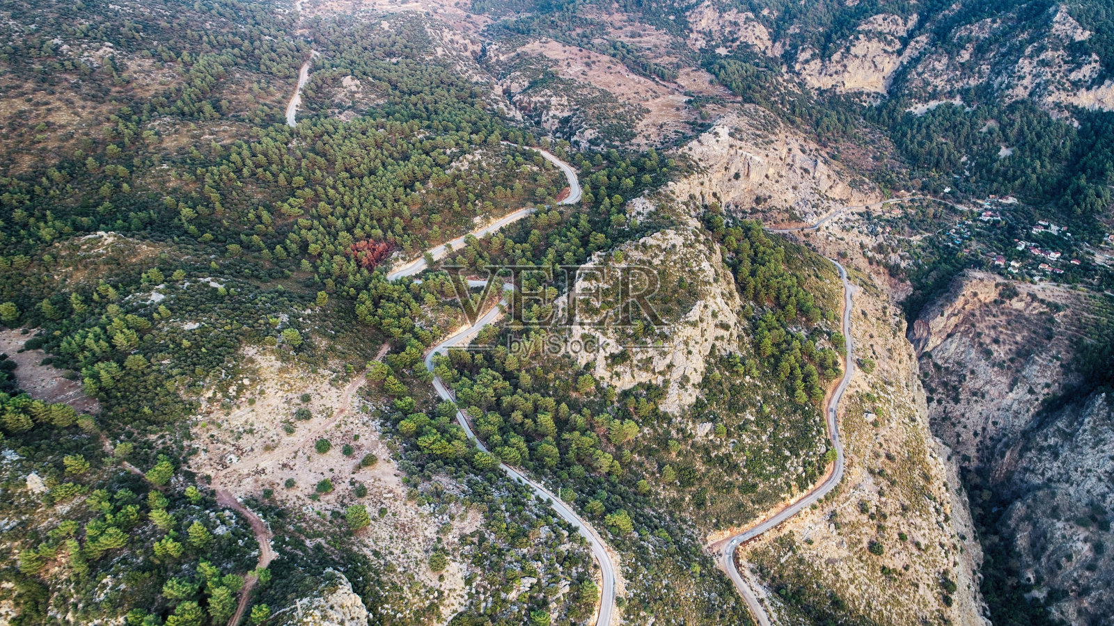 鸟瞰美丽的大自然照片摄影图片