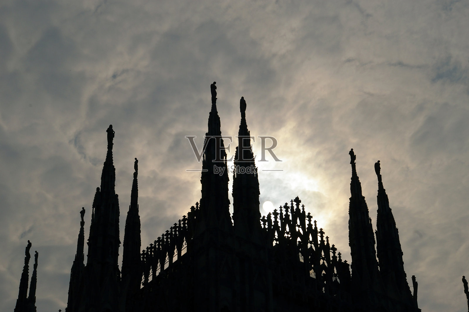 雕塑的大教堂照片摄影图片