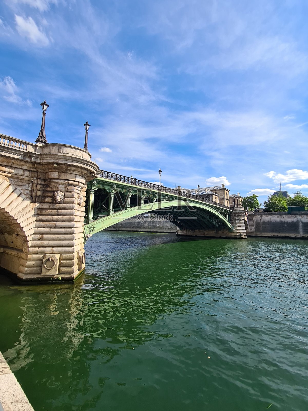 巴黎圣母院桥照片摄影图片