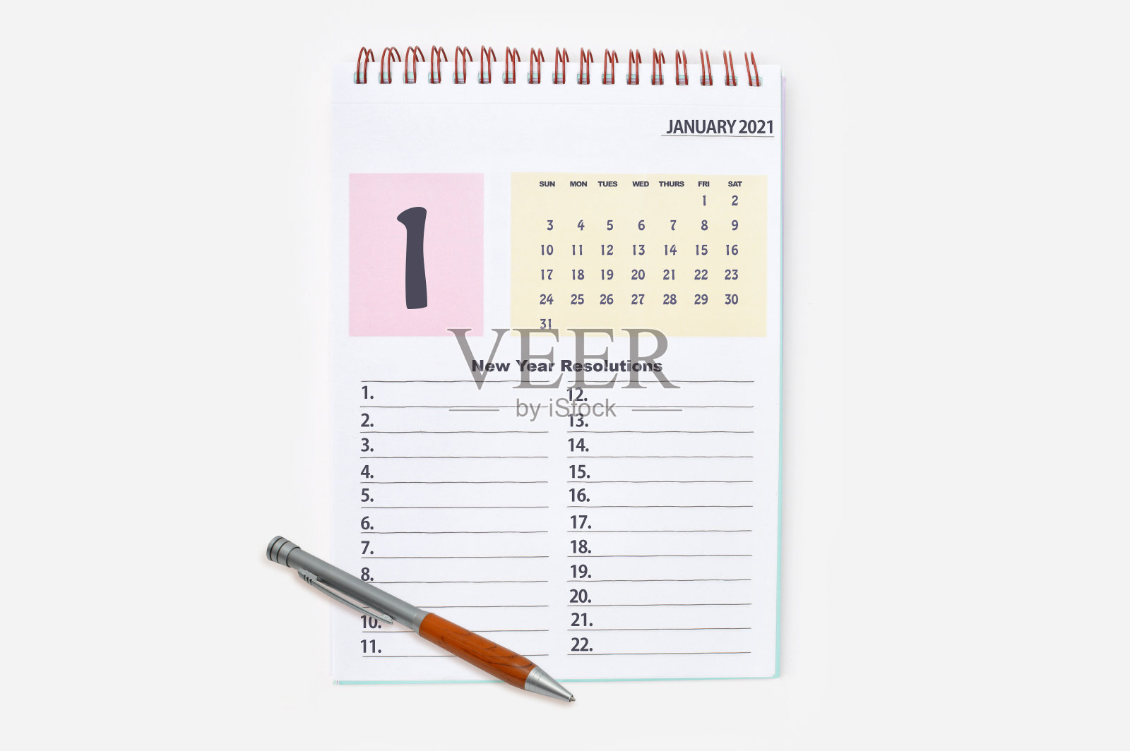 新年决心照片摄影图片