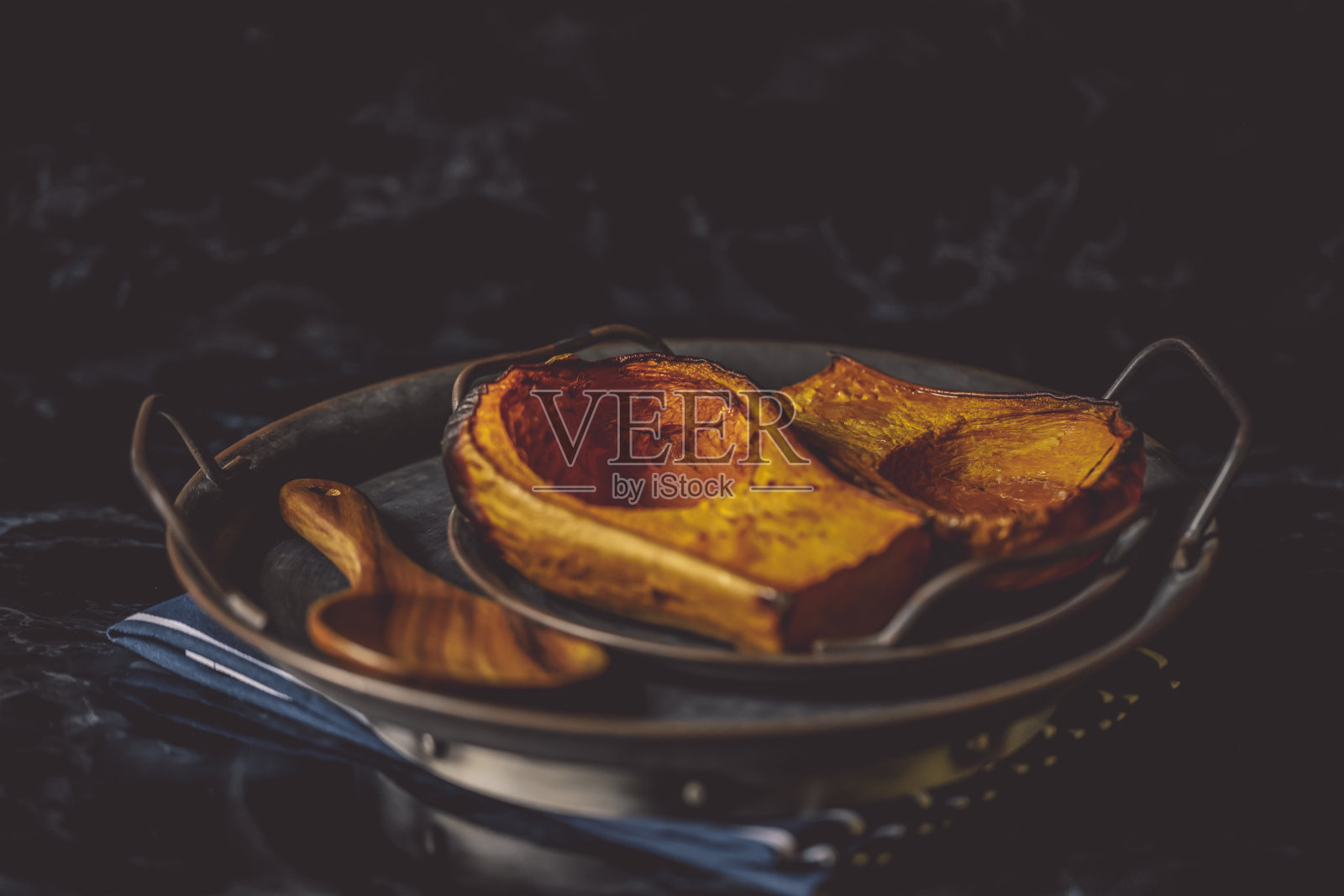 烤南瓜照片摄影图片