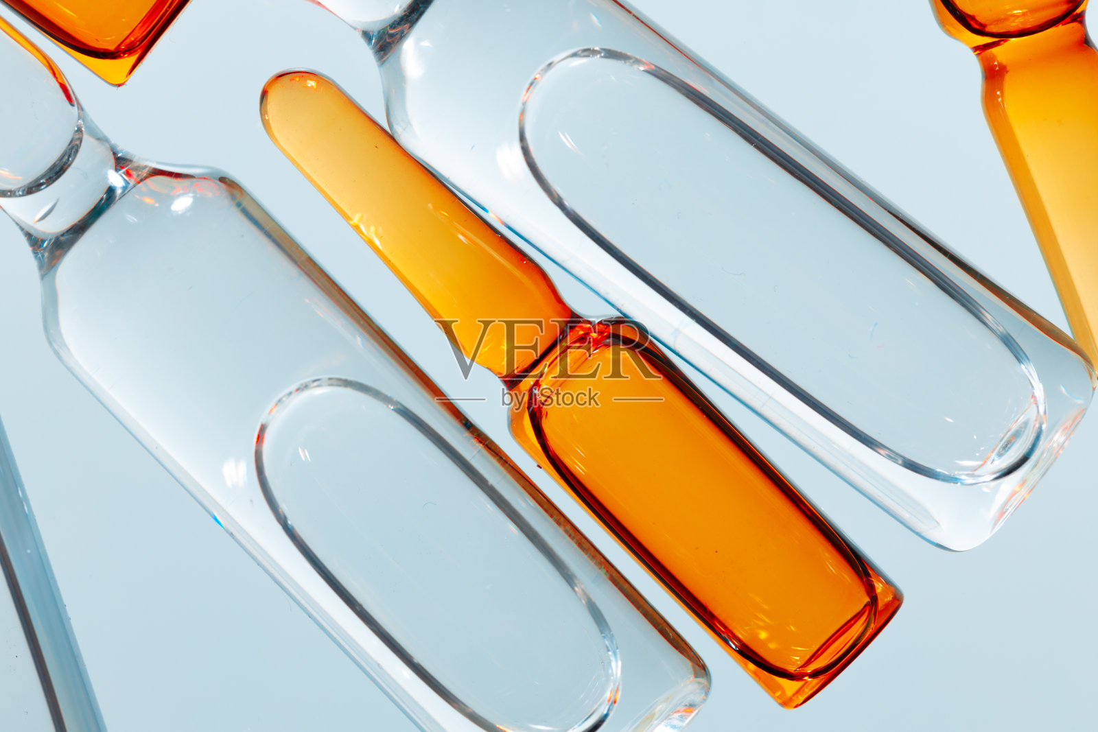 注射用安瓿瓶的医学背景照片摄影图片