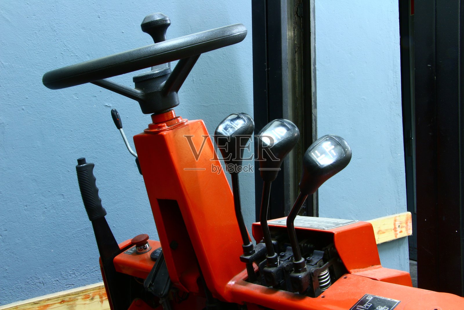 叉车的驾驶舱照片摄影图片