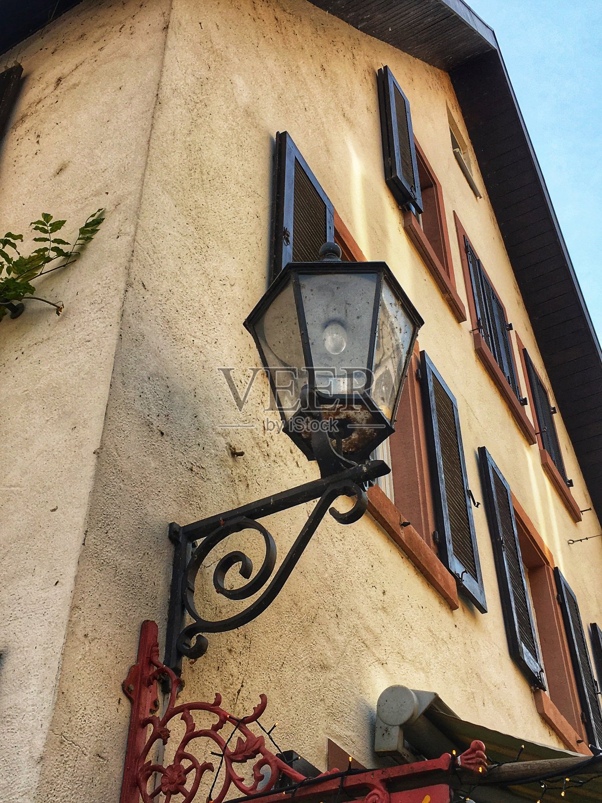 乡村灯照片摄影图片